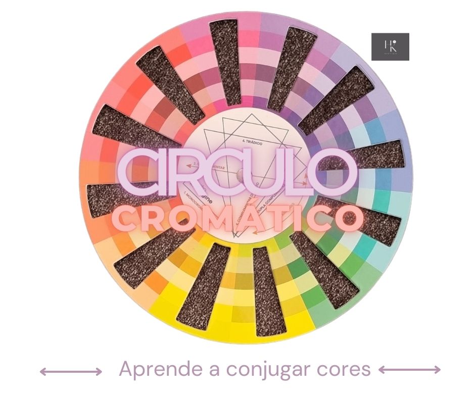 O círculo cromático e a combinação de cores