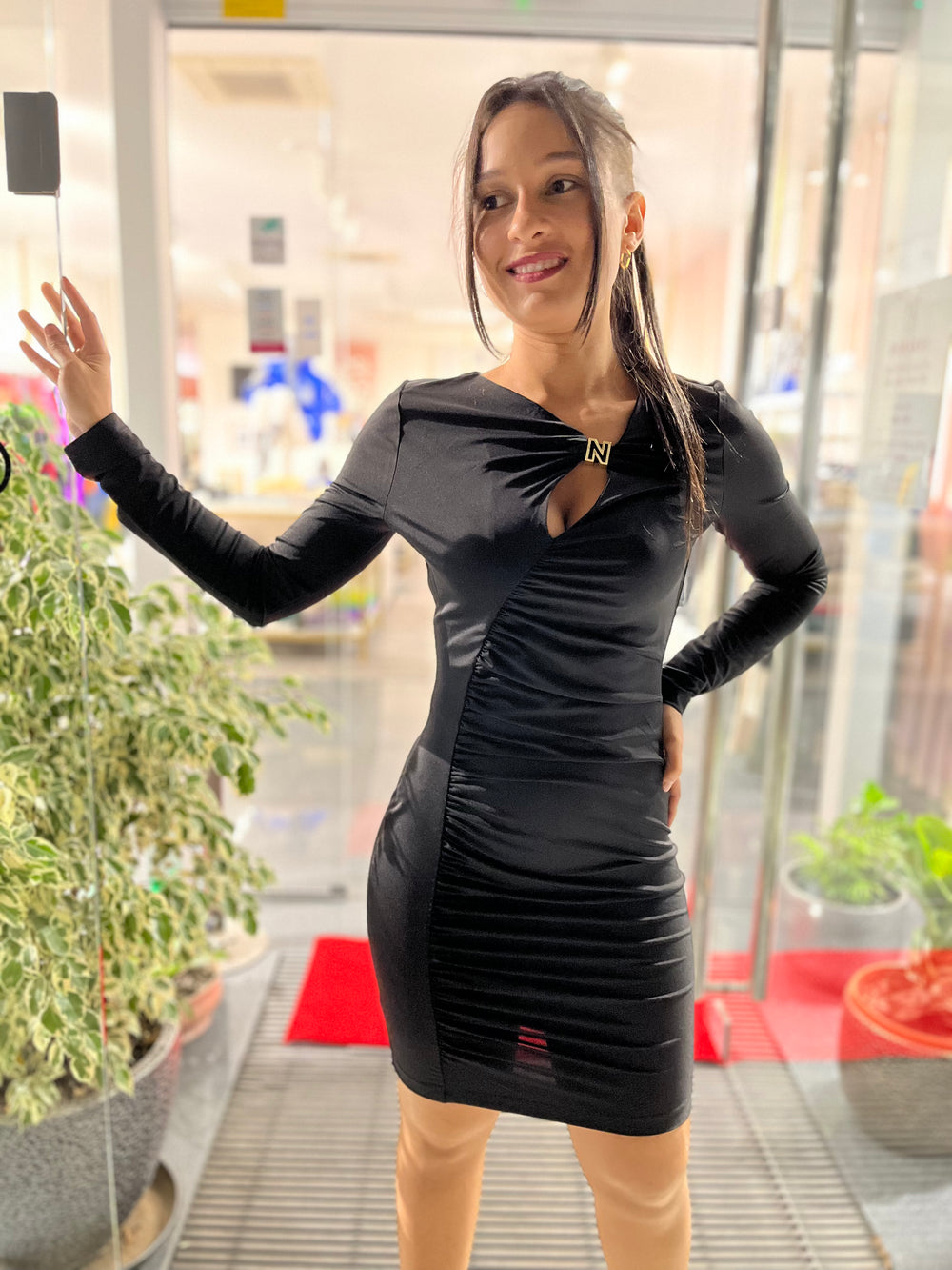 VESTIDO DE LICRA NIKKIE