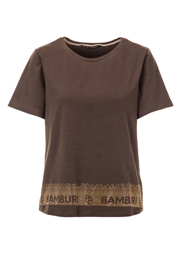 T SHIRT COM STRASS
