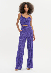 CALÇA DE LANTEJOULAS