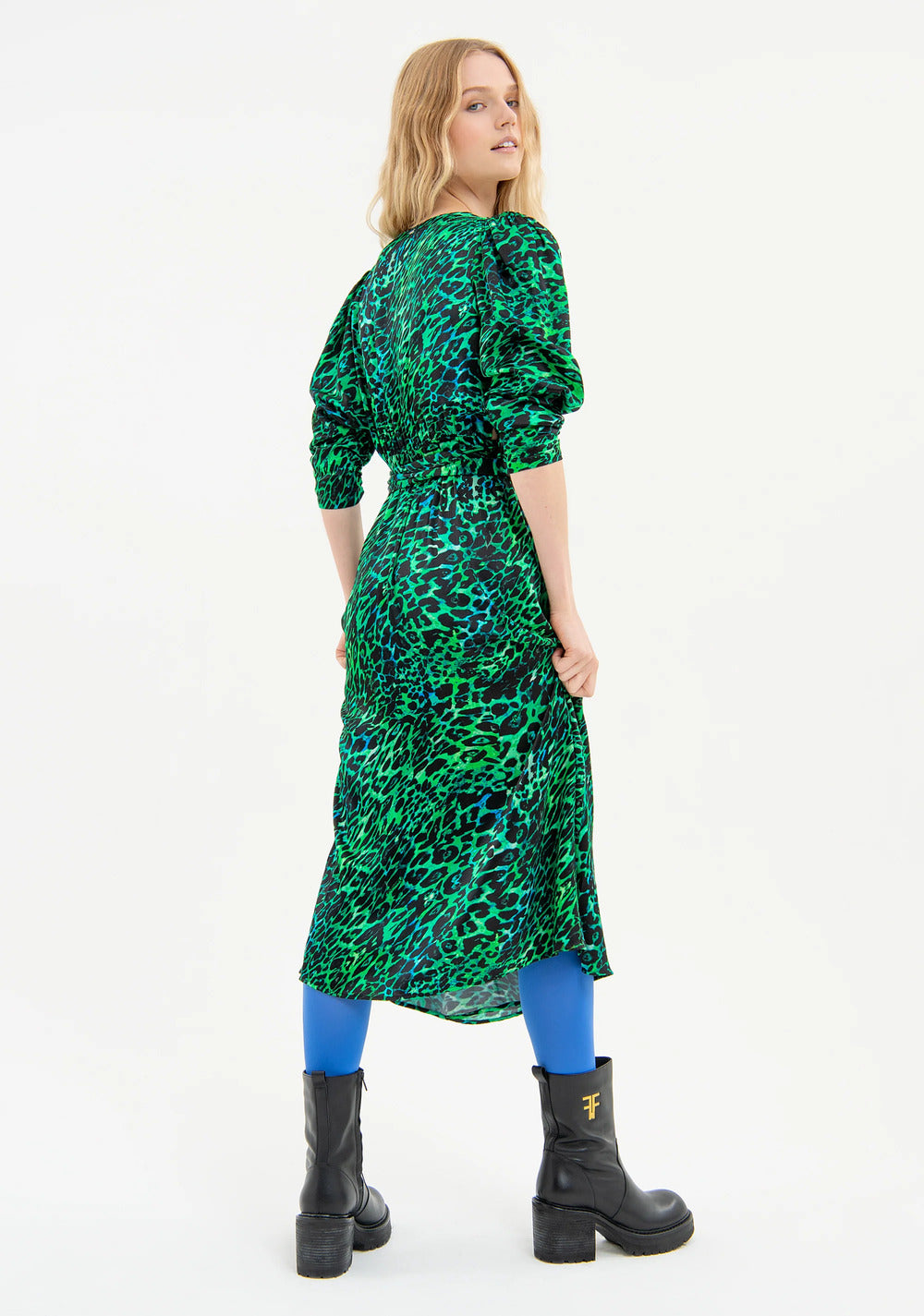 VESTIDO CAMISEIRO ANIMAL PATTERN