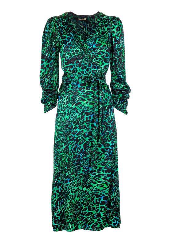 VESTIDO CAMISEIRO ANIMAL PATTERN