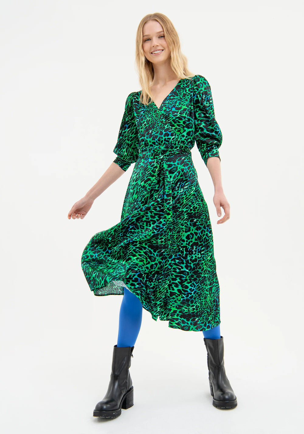 VESTIDO CAMISEIRO ANIMAL PATTERN