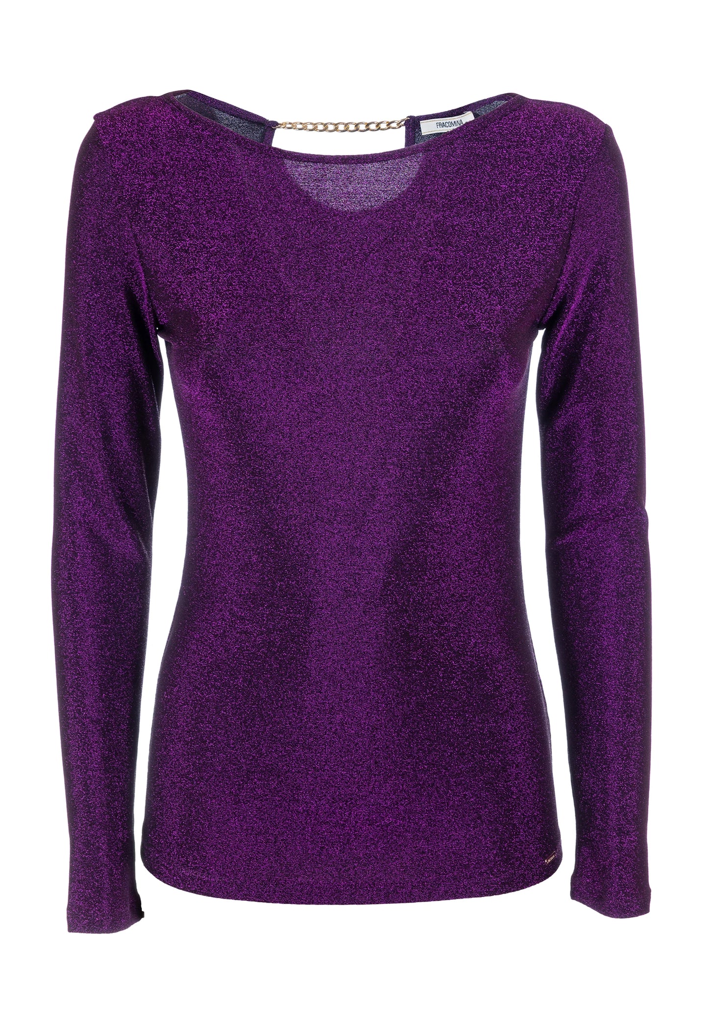 TOP SLIM FIT COM LUREX