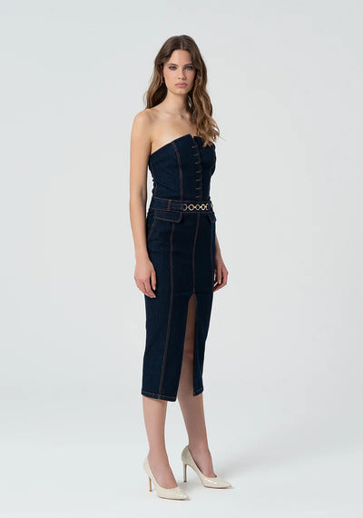 VESTIDO DENIM CAI CAI