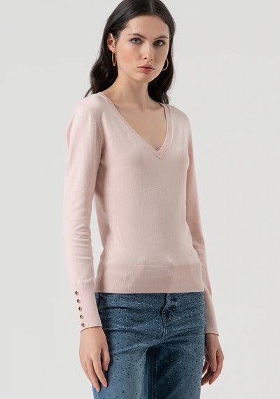 CAMISOLA COM GOLA V