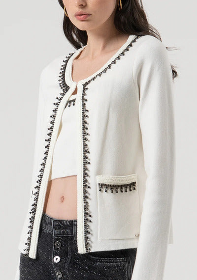 CARDIGAN ESTILO CHANEL