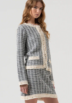 CARDIGAN MODELO CHANEL