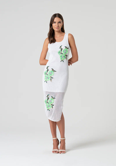 VESTIDO TIPO CROCHÊ