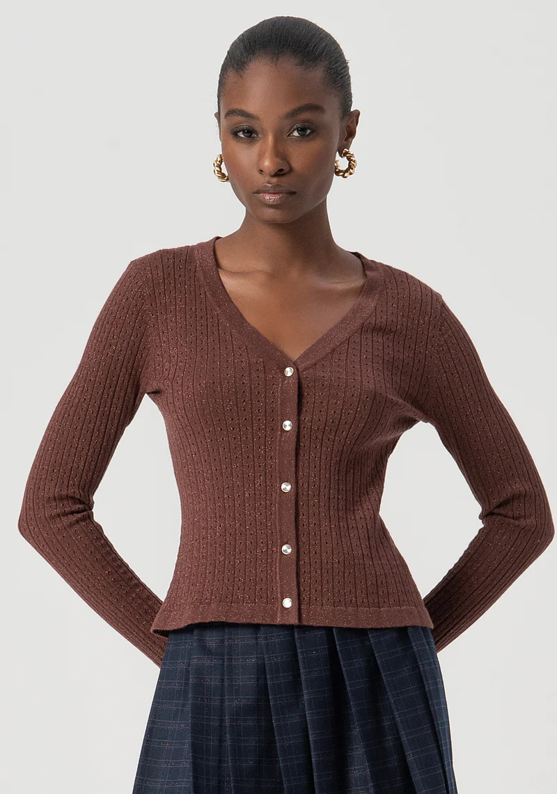 CARDIGAN SLIM FIT