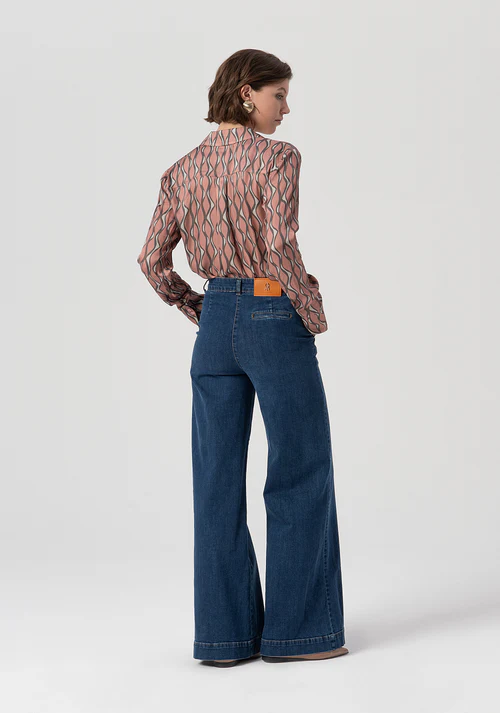 
                      
                        JEANS PALAZZO FLARE
                      
                    