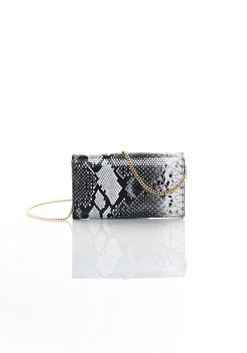 PORTA MOEDAS ZEBRA PRINT COM CORRENTE - H&K Boutique